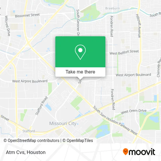 Atm Cvs map