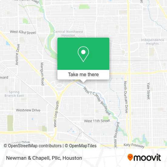 Newman & Chapell, Pllc map
