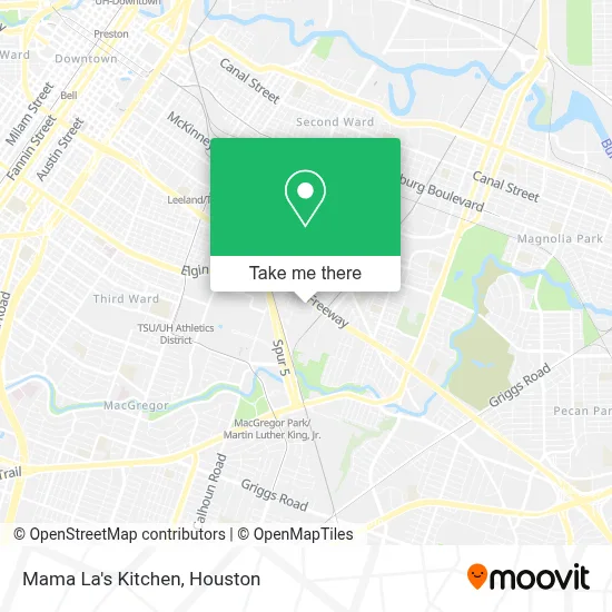Mama La's Kitchen map