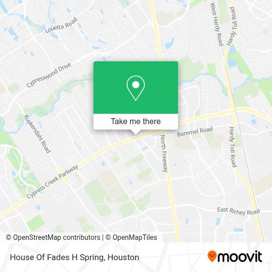 House Of Fades H Spring map