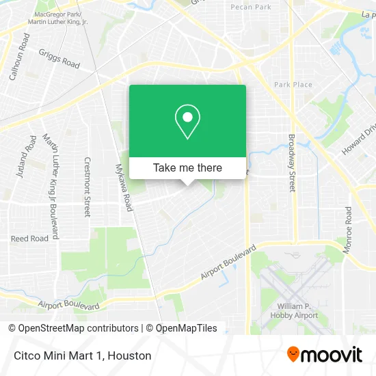 Citco Mini Mart 1 map