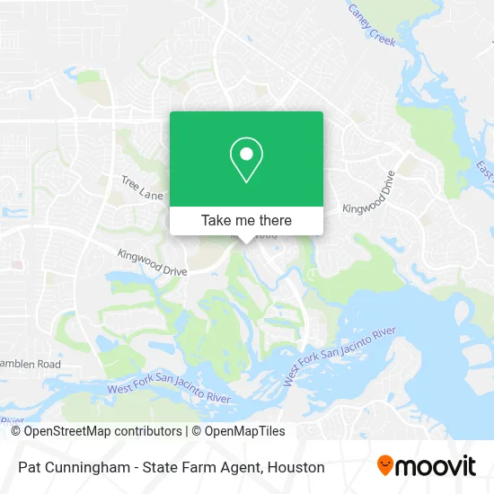 Pat Cunningham - State Farm Agent map