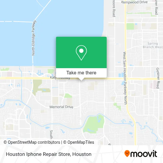 Houston Iphone Repair Store map
