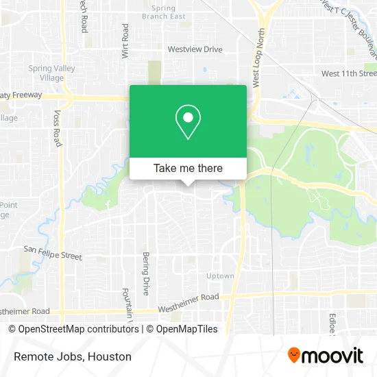 Remote Jobs map