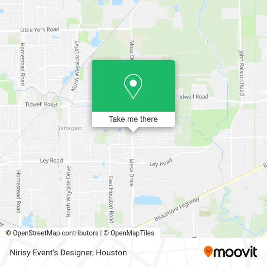 Nirisy Event's Designer map