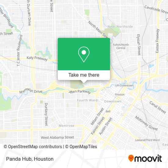 Panda Hub map