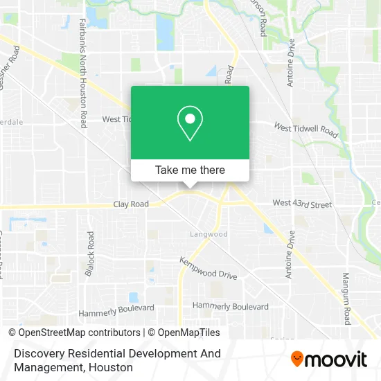 Discovery Residential Development And Management map