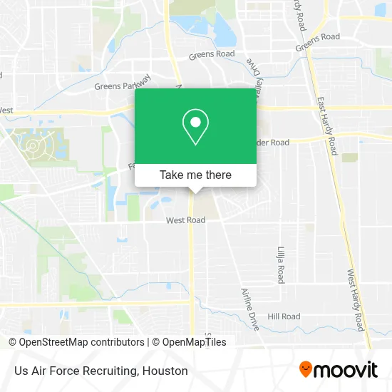 Us Air Force Recruiting map