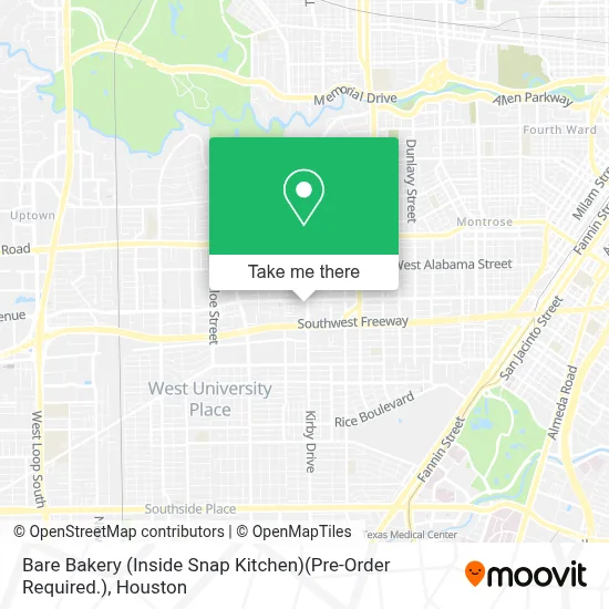 Bare Bakery (Inside Snap Kitchen)(Pre-Order Required.) map
