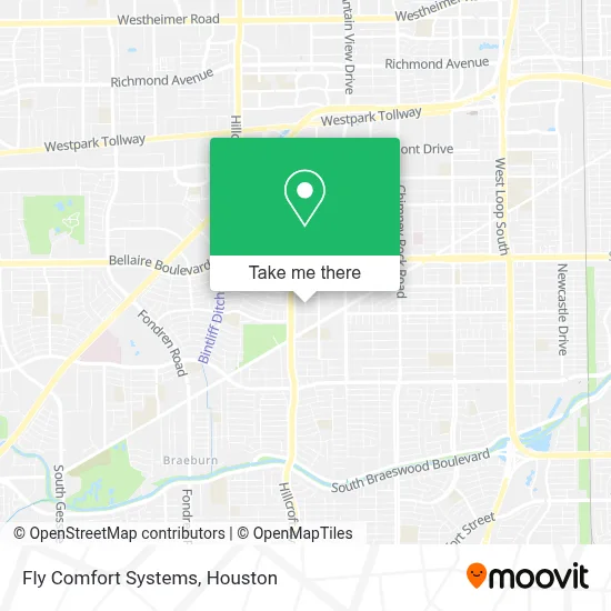 Fly Comfort Systems map