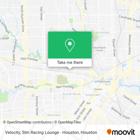 Velocity, Sim Racing Lounge - Houston map