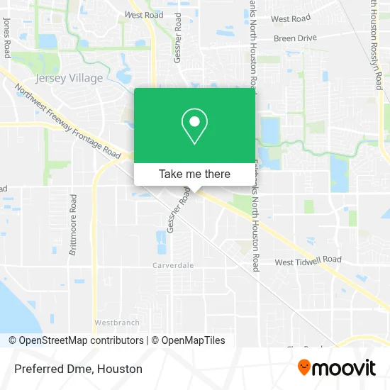 Preferred Dme map