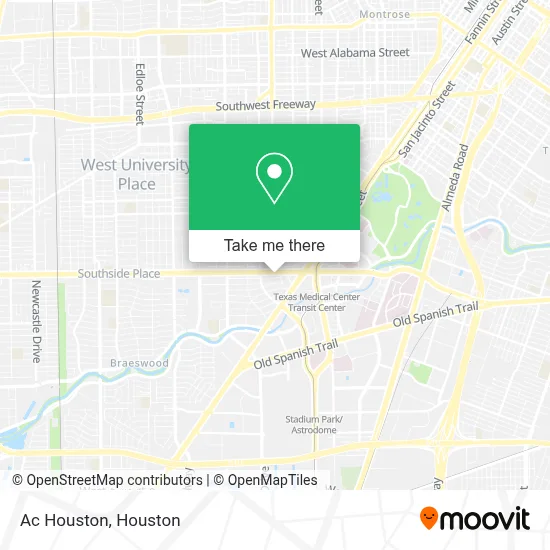 Ac Houston map