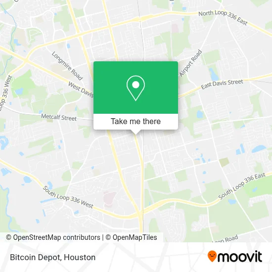 Bitcoin Depot map
