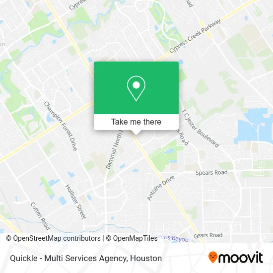 Quickle - Multi Services Agency map
