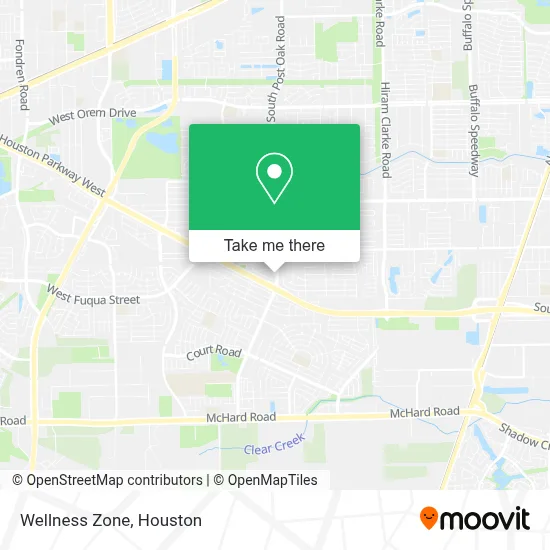 Wellness Zone map