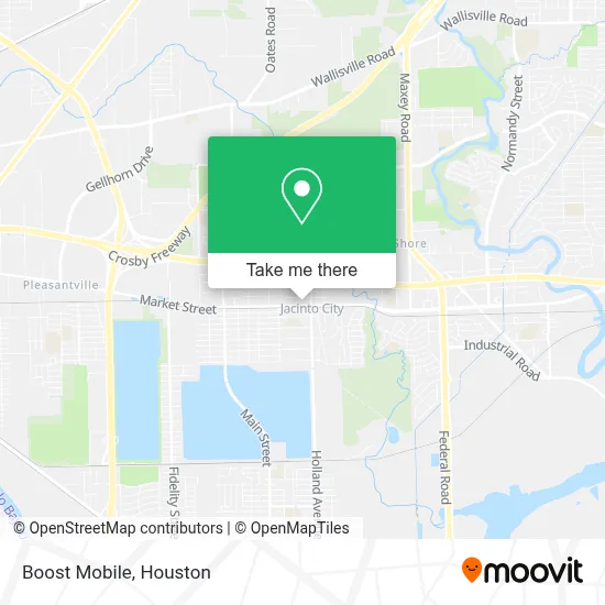 Boost Mobile map
