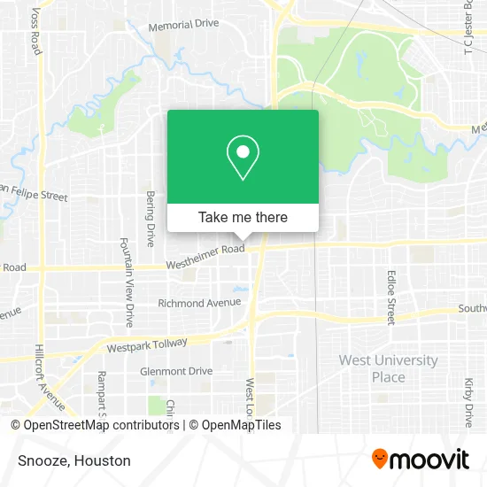 Snooze map