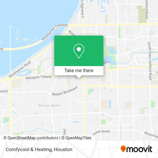 Comfycool & Heating map