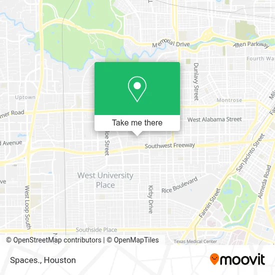 Spaces. map