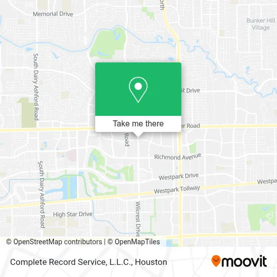 Complete Record Service, L.L.C. map