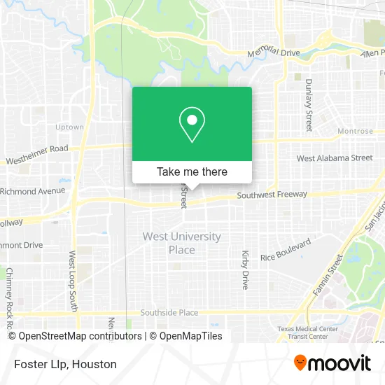 Foster Llp map