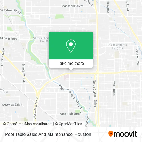 Pool Table Sales And Maintenance map