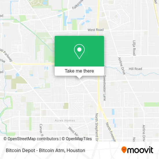 Bitcoin Depot - Bitcoin Atm map