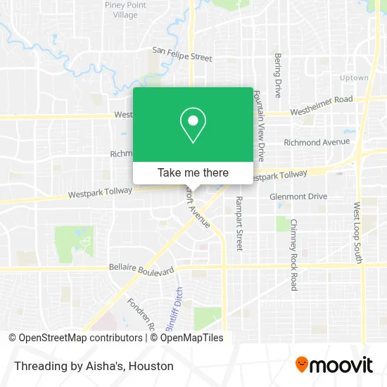 Threading by Aisha's map