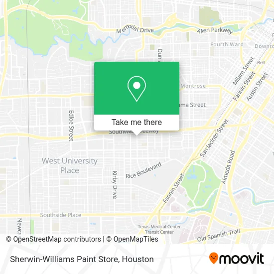 Sherwin-Williams Paint Store map