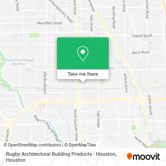Rugby Architectural Building Products - Houston map