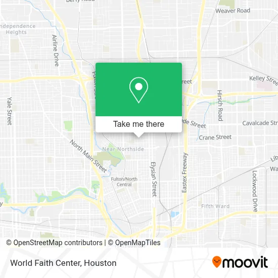 World Faith Center map