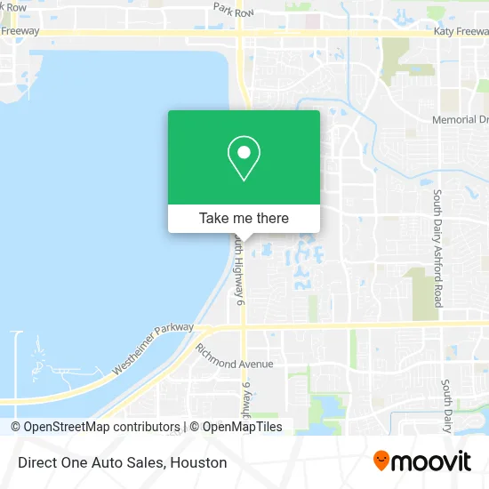 Direct One Auto Sales map