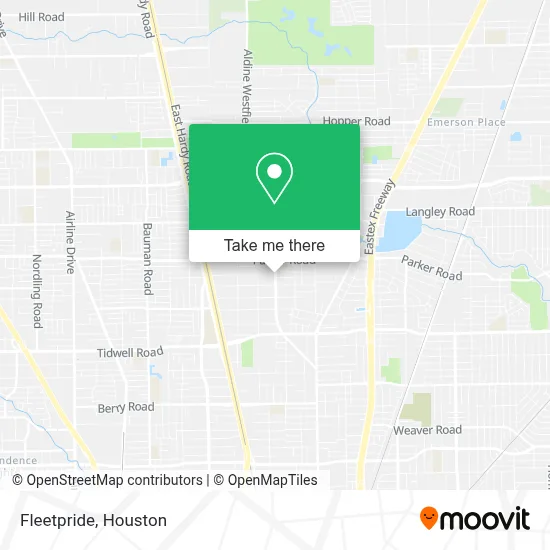 Fleetpride map