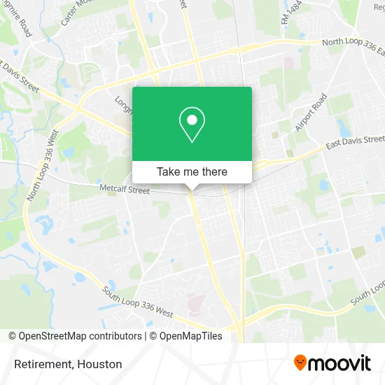 Retirement map