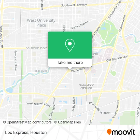 Lbc Express map