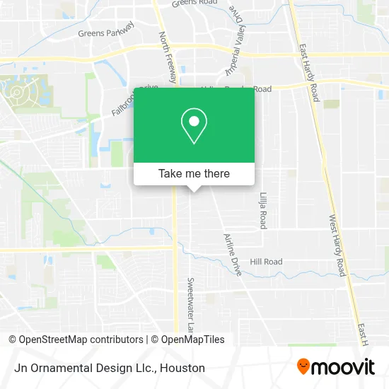 Jn Ornamental Design Llc. map
