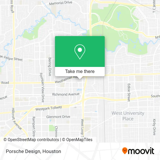 Porsche Design map