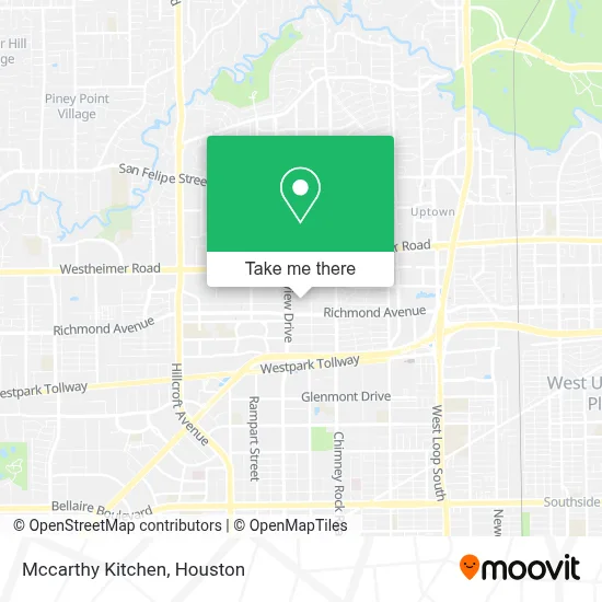 Mccarthy Kitchen map