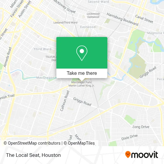 The Local Seat map