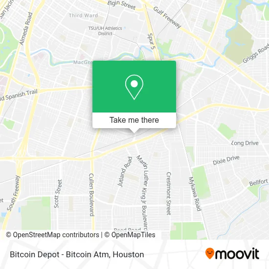 Bitcoin Depot - Bitcoin Atm map