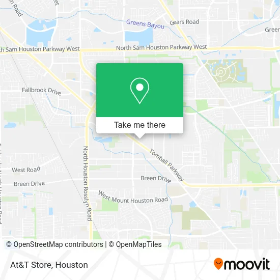At&T Store map
