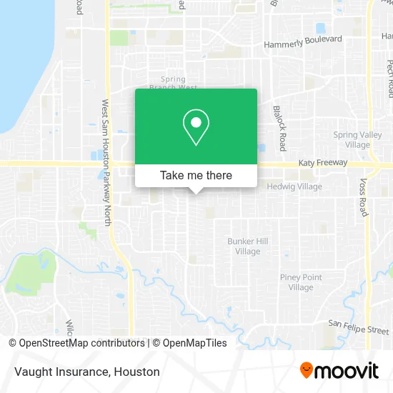 Vaught Insurance map