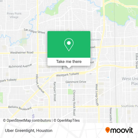 Uber Greenlight map