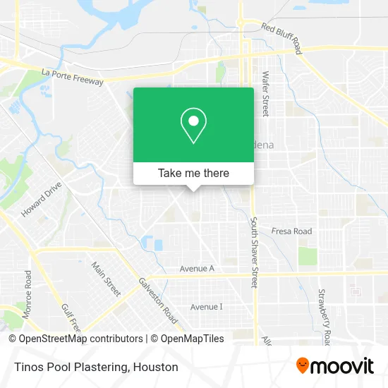 Tinos Pool Plastering map