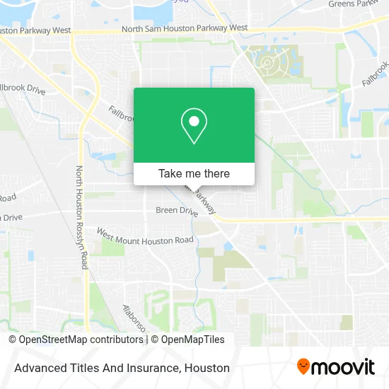 Advanced Titles And Insurance map