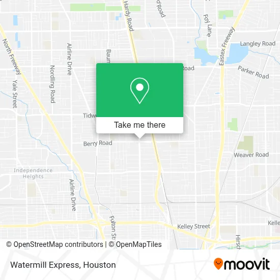 Watermill Express map