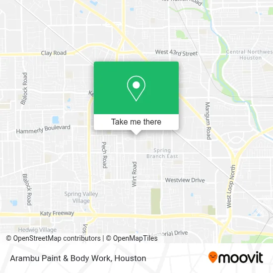 Arambu Paint & Body Work map