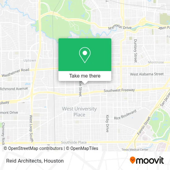 Reid Architects map