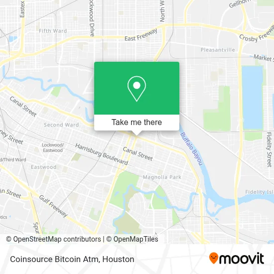 Coinsource Bitcoin Atm map